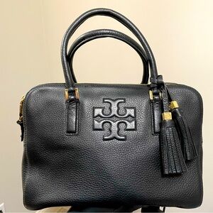 Tory Burch satchel thea triple in Black